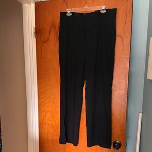 HALARA Black Straight-Leg Dress Trousers